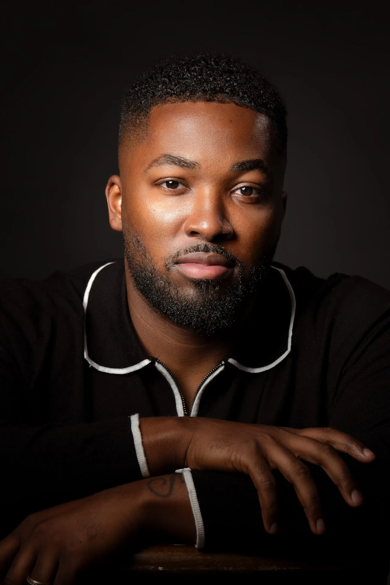 Professional studio headshot of a man — headshot and personal branding photography in Connecticut